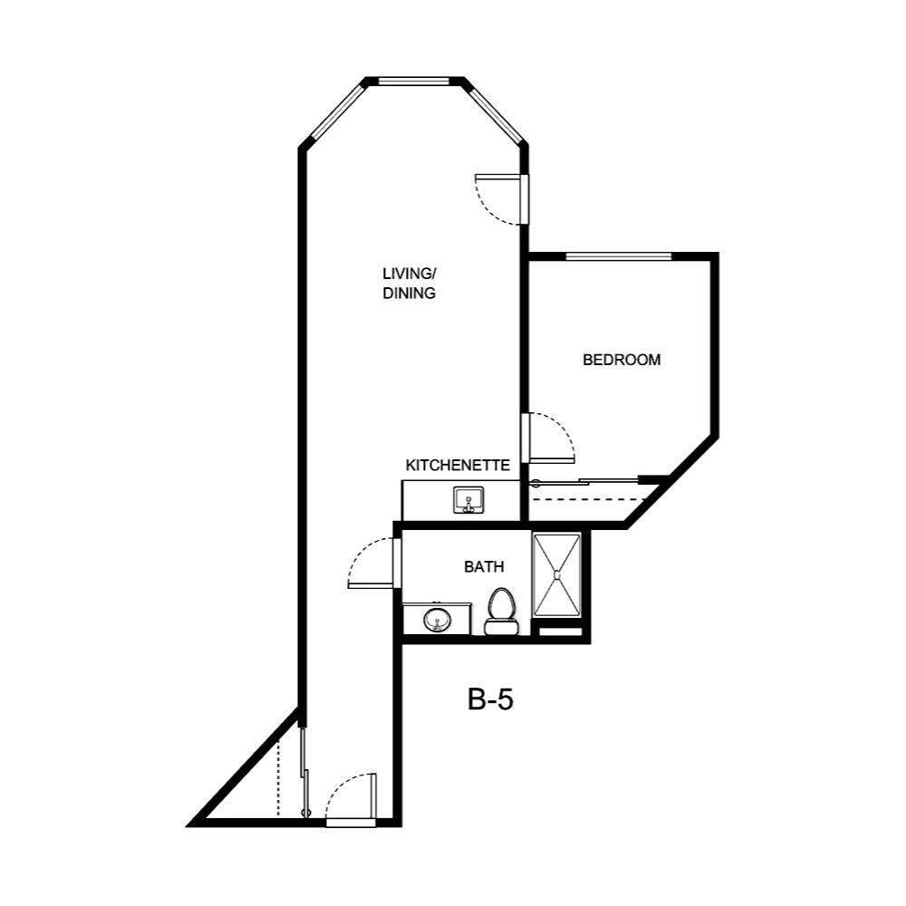 Zinnia floor plan